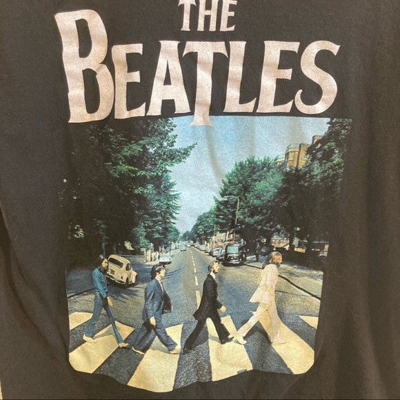 THE BEATLES Sz S Band T T-Shirt Tee Unisex - Picture 2 of 6